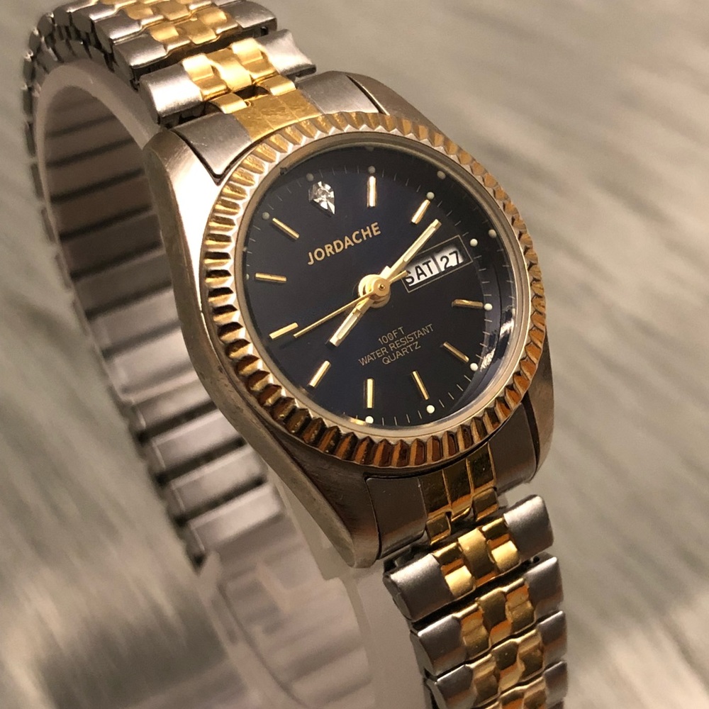 Vintage Jordache Two Tone Watch